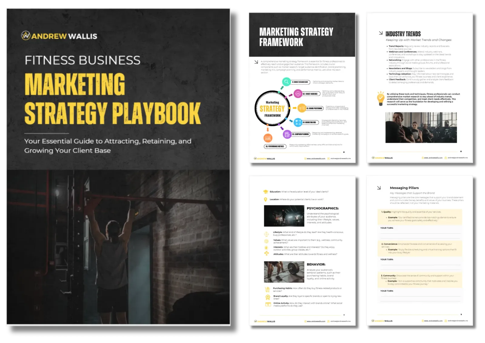 Fitness Business Marketing Strategy Playbook for studio and gym owners